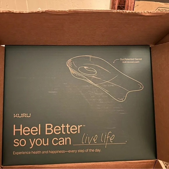 Kuru/Draft 2 men’s 10.5 leather trim shoe slippers - Picture 9 of 11